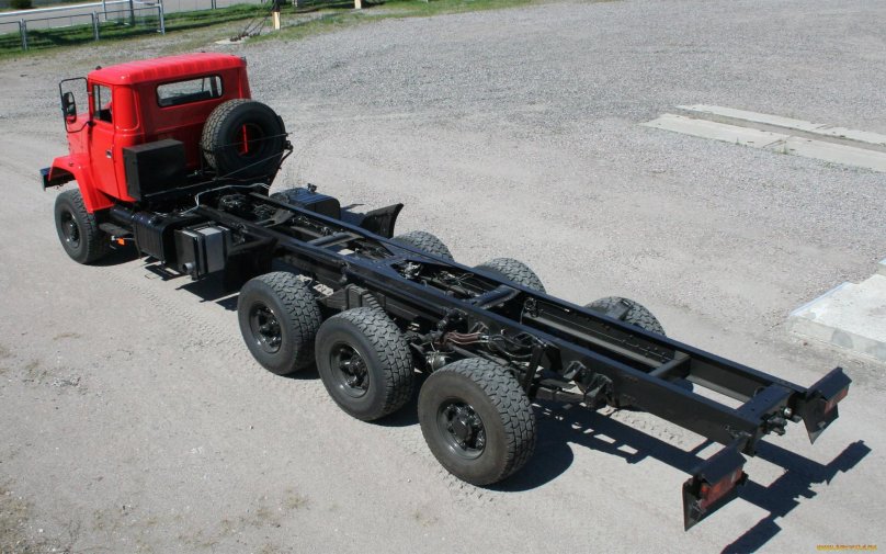 Шасси КРАЗ-7140н6