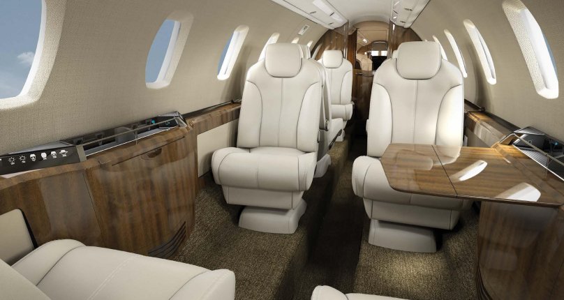 Cessna 750 Citation x салон