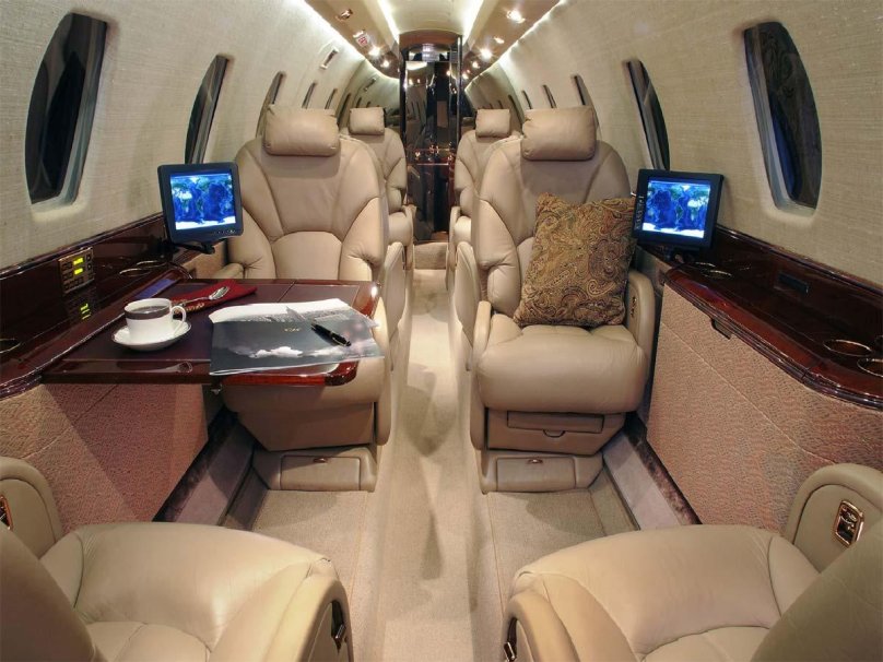 Cessna 750 Citation x салон
