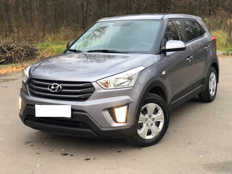 Хендай Крета серая