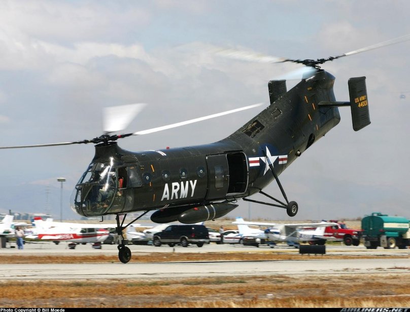 Piasecki/Vertol h-21b work Horse