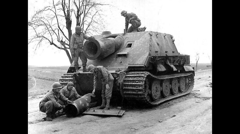 Sturmtiger 380мм штурмовая мортира