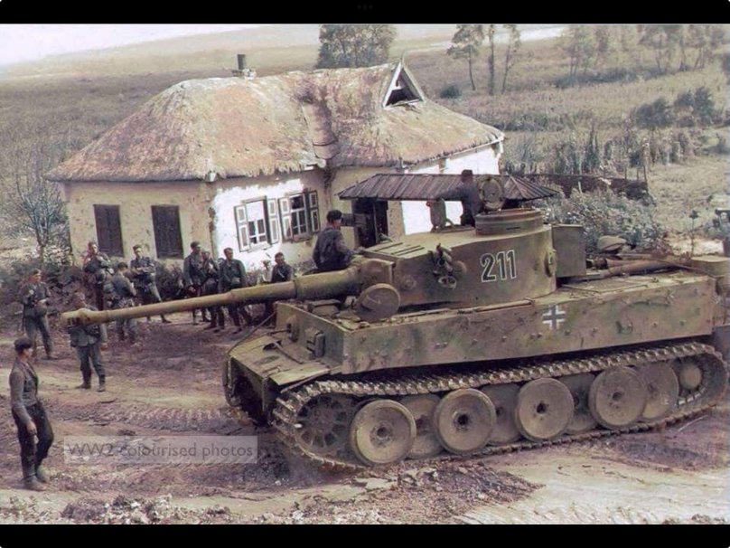 Танк тигр 1943