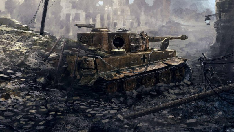 Танк тигр 1 в World of Tanks