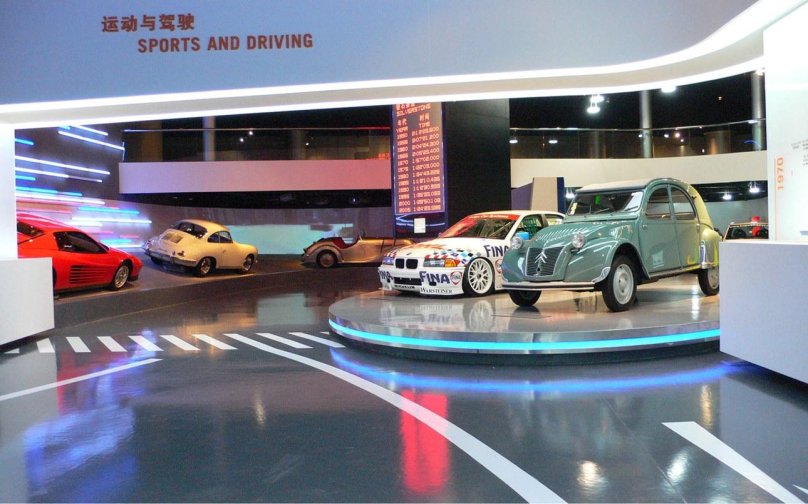 Музей автомобилей в Шанхае
