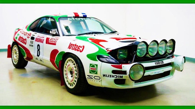 Toyota Celica gt-four Rally car