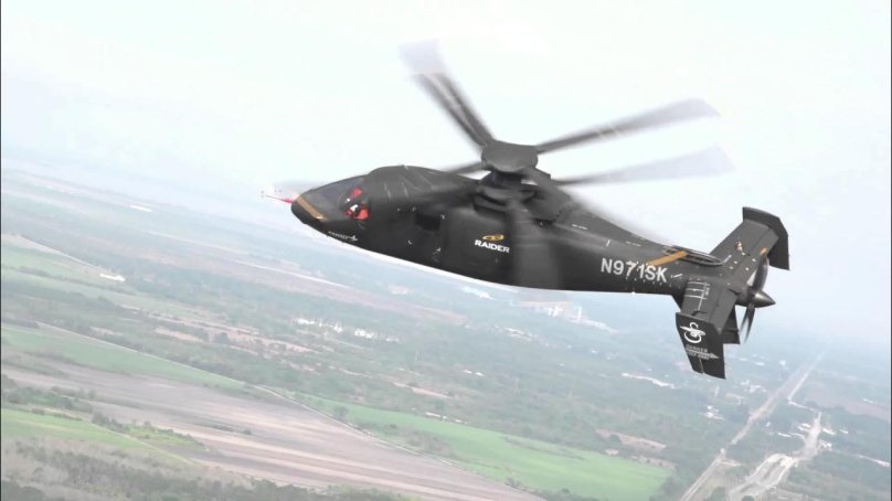 Вертолёт Sikorsky Raider x