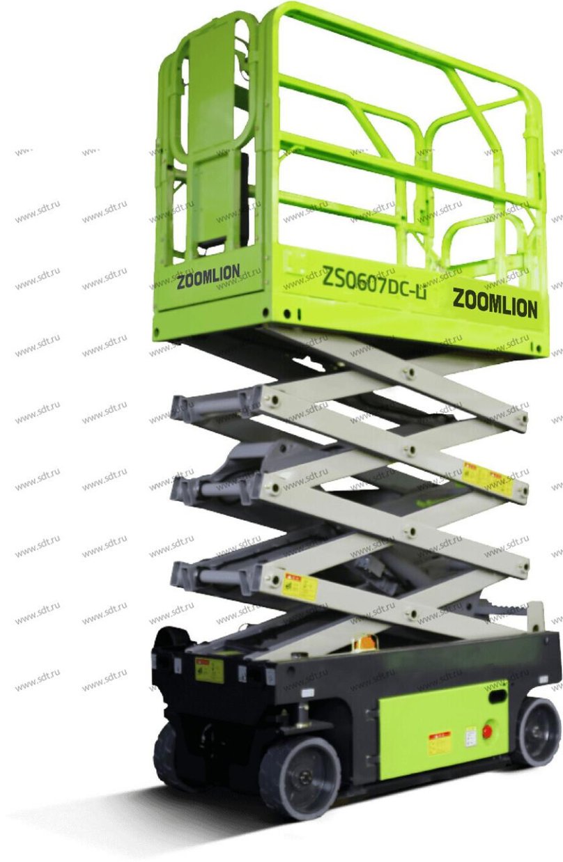 Самоходный ножничный подъемник Zoomlion zs1012hd