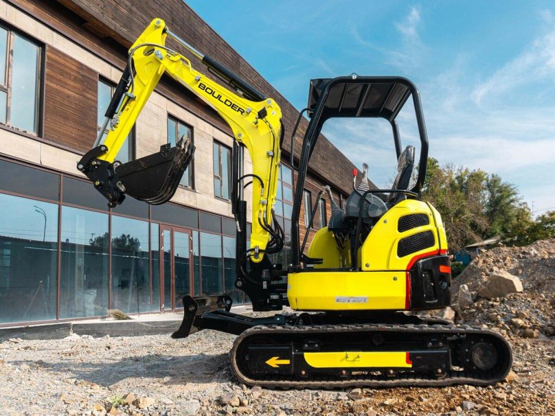 Болдер мини экскаватор