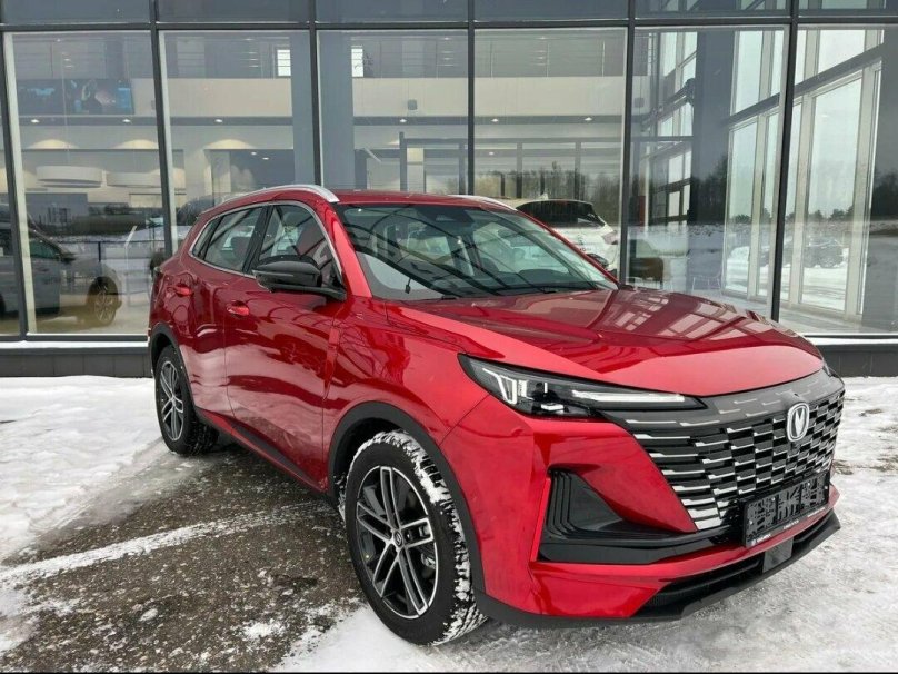 Changan cs55 красный