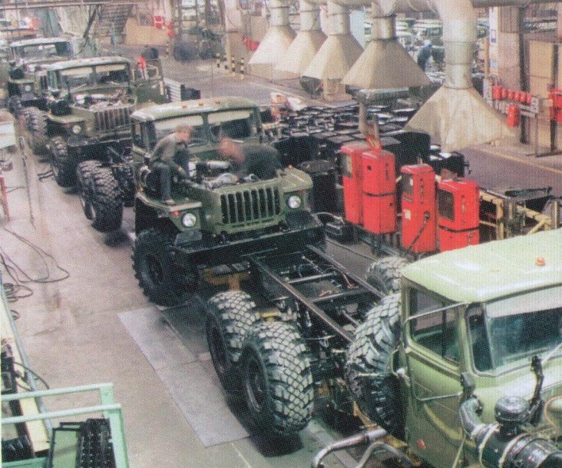 Урал 4320 на конвейере