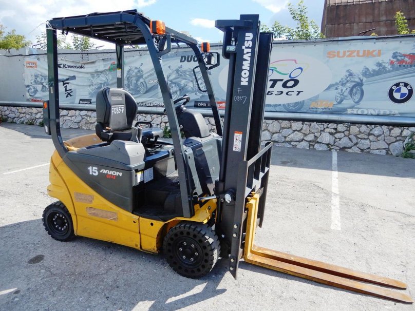 Fb15-12 технические характеристики электропогрузчик Komatsu