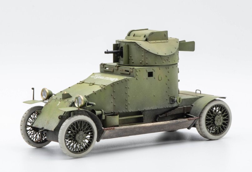 Ланчестер бронеавтомобиль 1914