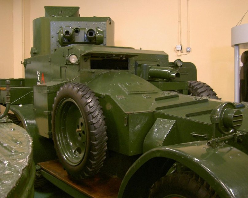 Британский броневик Ланчестер