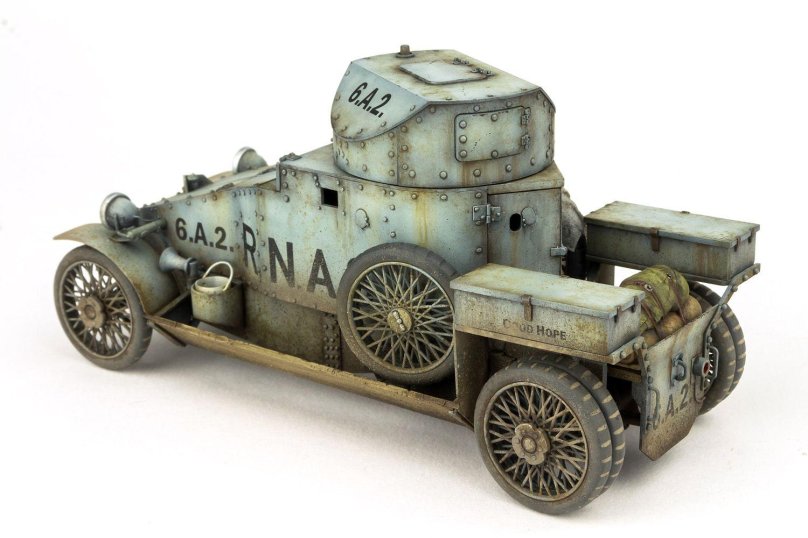 Британский броневик Ланчестер