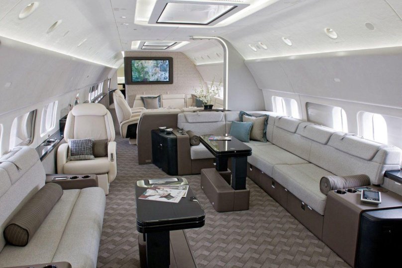 Boeing Business Jet (BBJ) салон