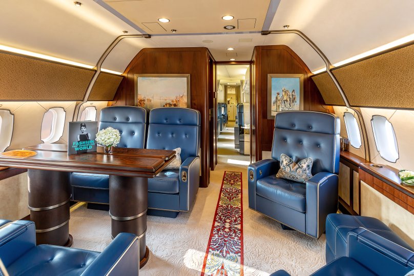 Боинг бизнес Джет 737 салон