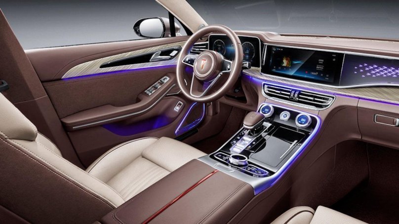 Hongqi e-hs9 интерьер