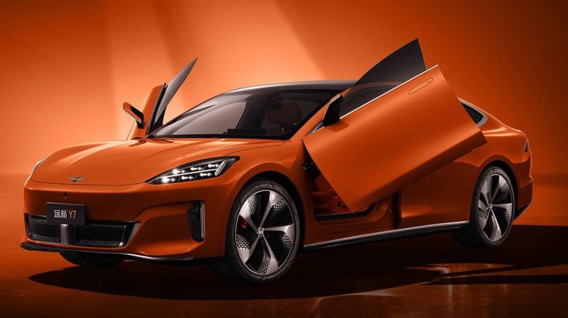 Электромобиль Yuanhang h8