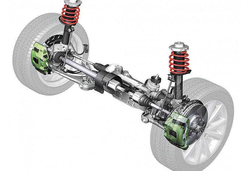 Передняя подвеска Пассат б6