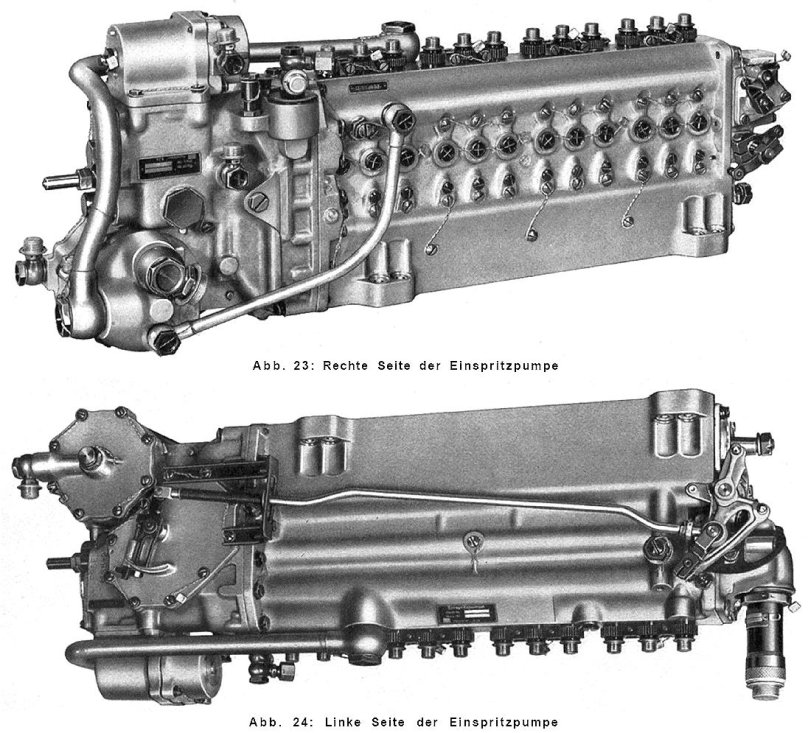 Daimler-Benz DB 601 система впрыска