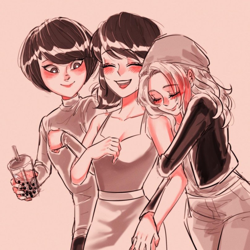 Арты комикса Скарлет леди