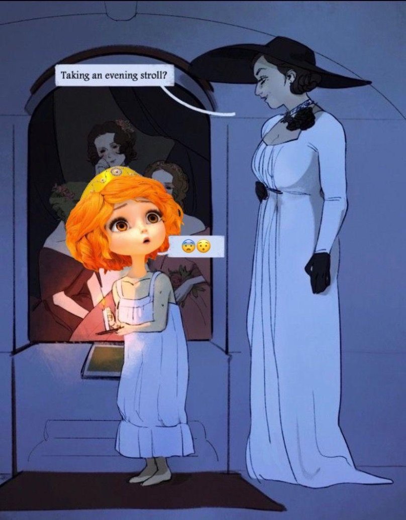 Леди Димитреску и горничная