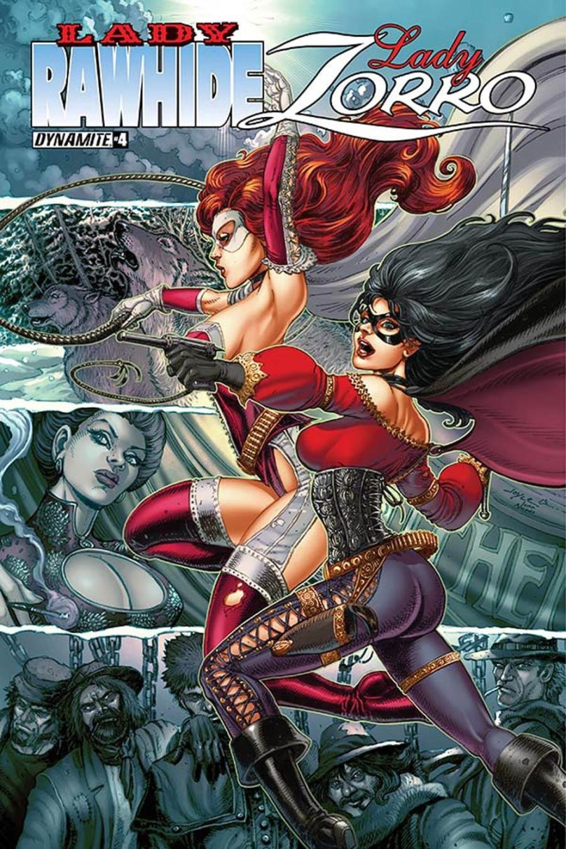 Леди зорро комикс