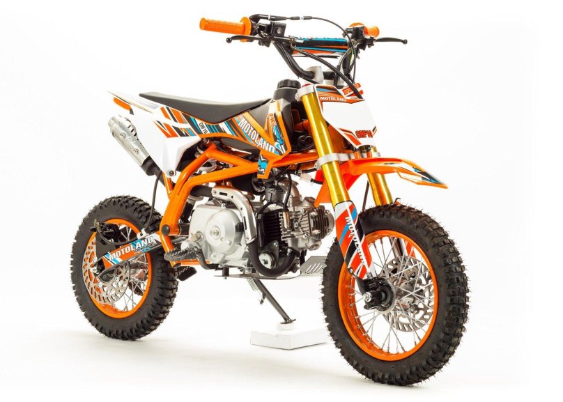 Питбайк мотолэнд 125 оранжевый