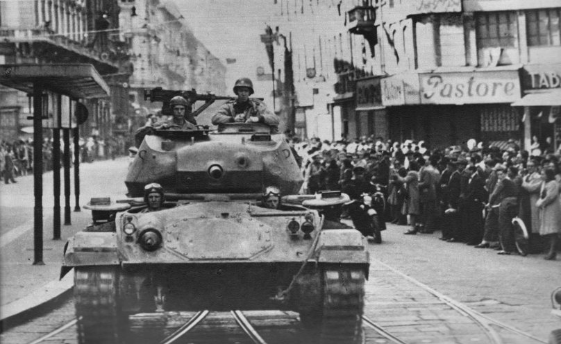 Вторая мировая война освобождение Италии 1945