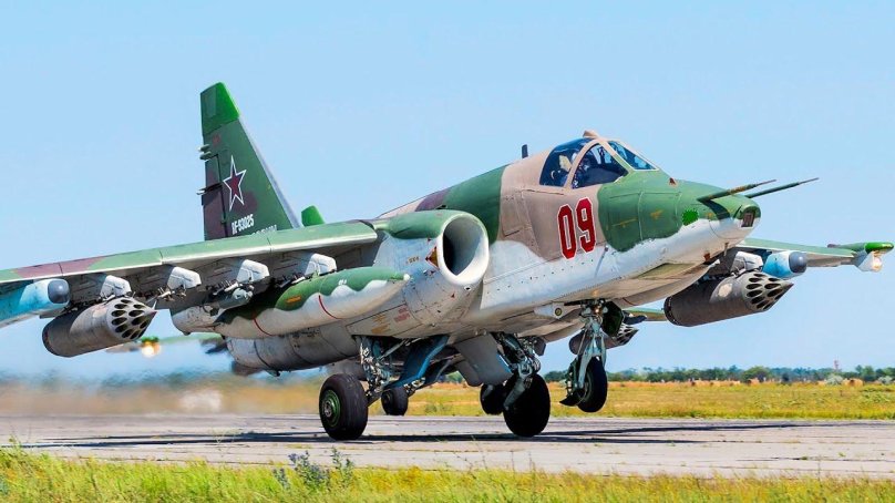Штурмовик Су-25 Грач
