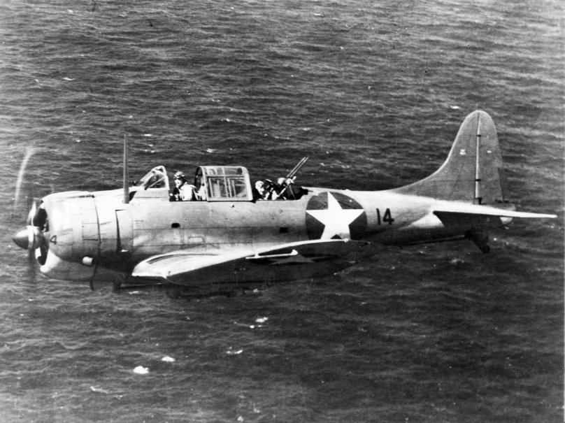 Самолет SBD-3 Dauntless