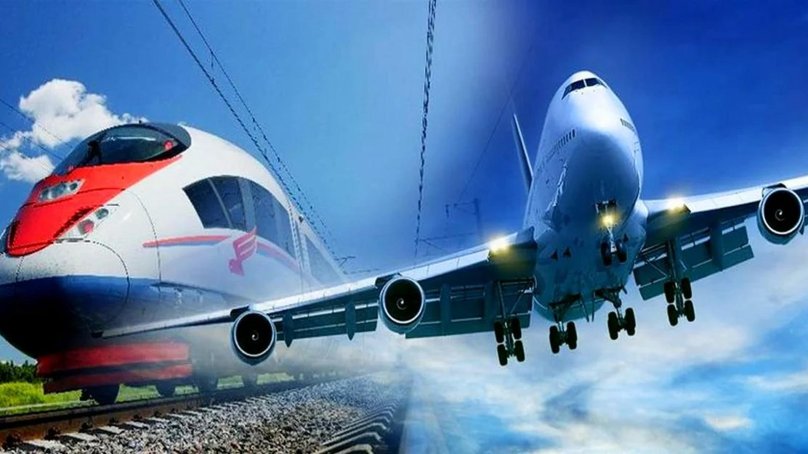 Самолёты и поезда