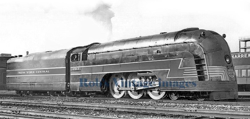 Локомотив New York Central Railroad. Генри Дрейфус