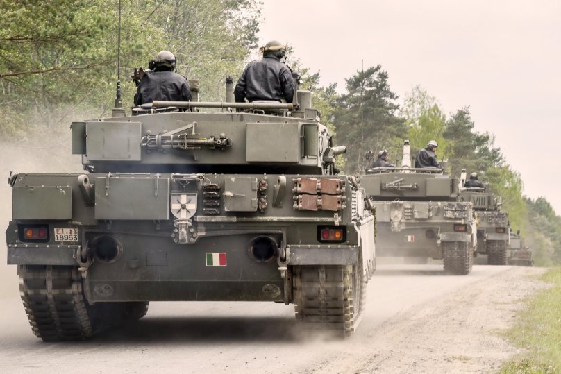 Танк с1 Ариете Италия