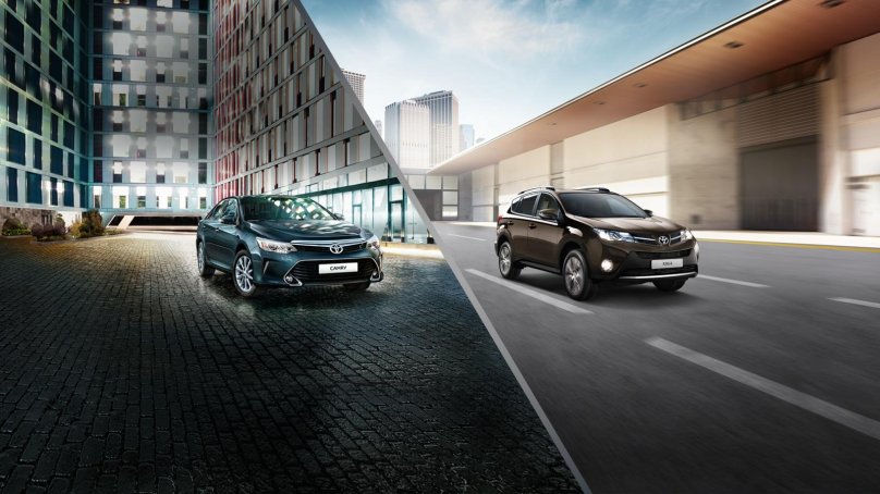 Toyota rav4 и Toyota Camry