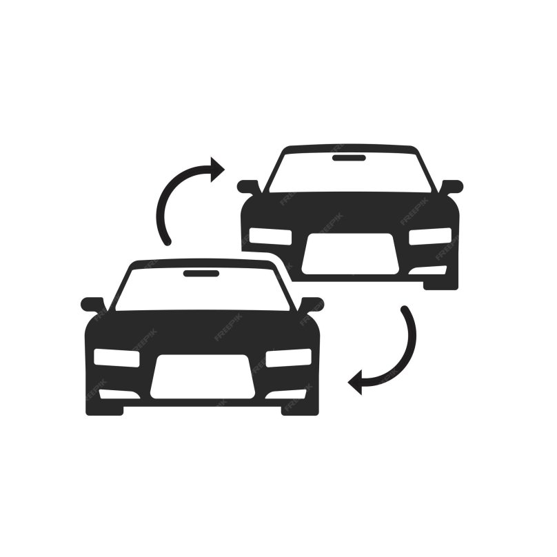 Буксировка машины вектор