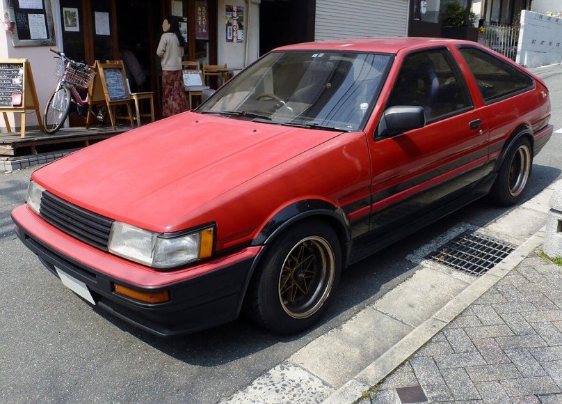 Тойота ае 86 Левин