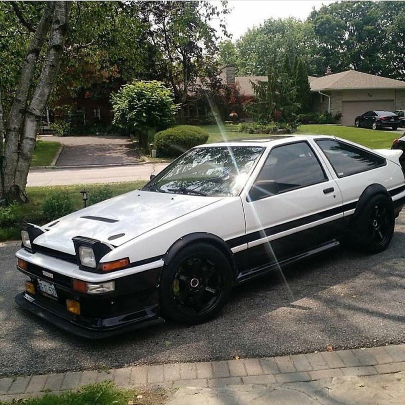 Toyota ae86 Хачироку