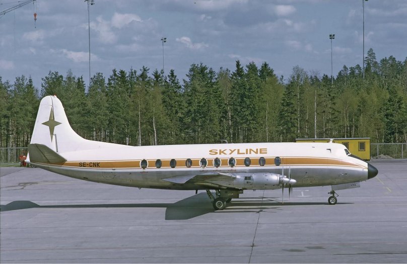 Катастрофа Vickers Viscount в Стокгольме