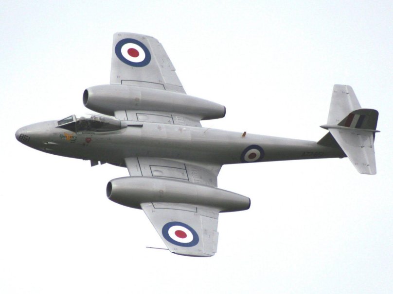 Gloster Meteor самолет