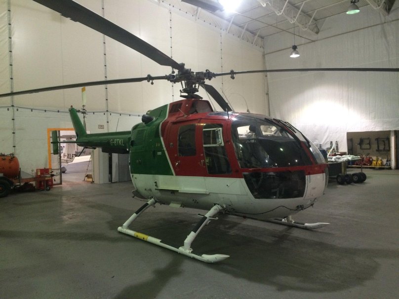 Bo-105 вертолет