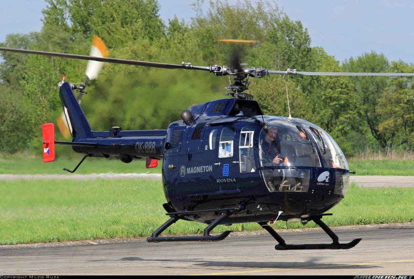 Немецкий вертолет MBB bo 105