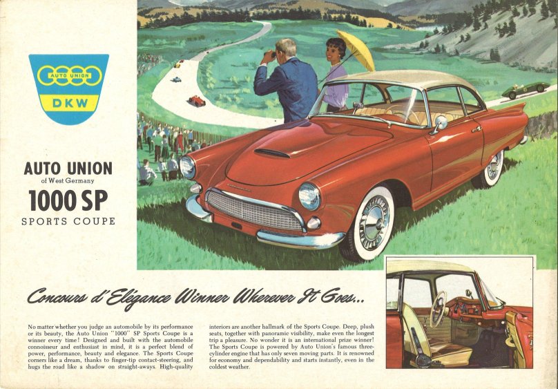 DKW auto Union 1000 Sport Roadster