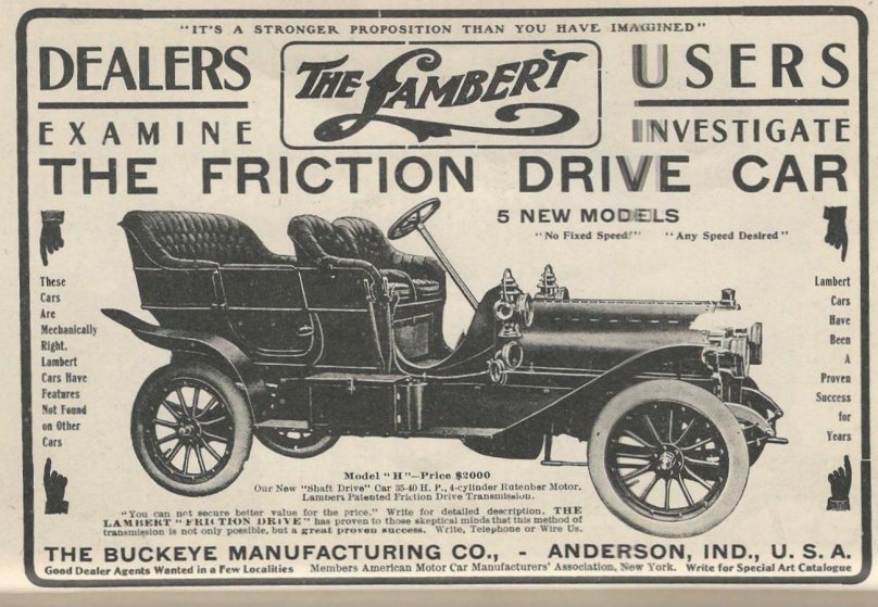 Автомобиль 1907 года