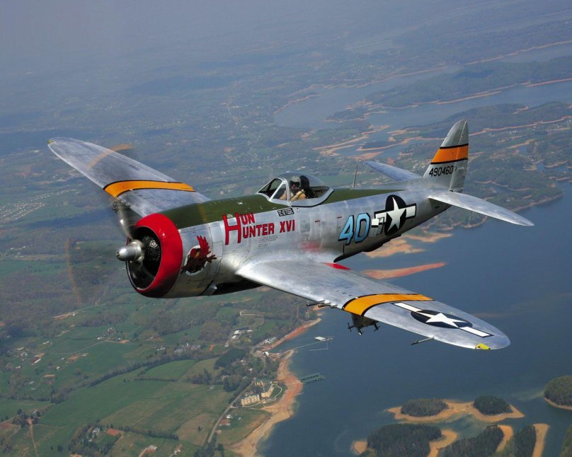 Истребитель Тандерболт р-47