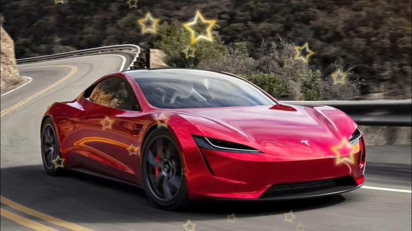 Машина Tesla Roadster