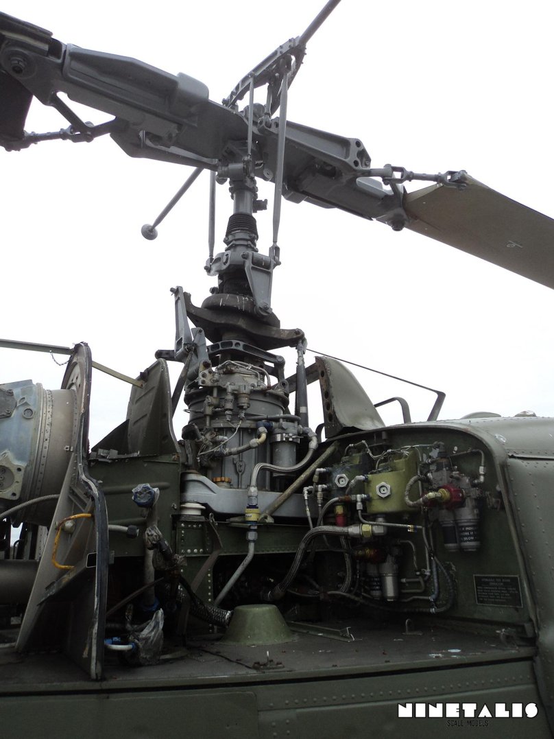 Bell uh-1 Iroquois автомат перекоса