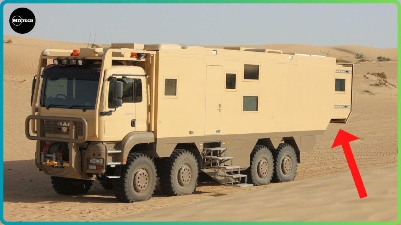 Man 8x8 автодом