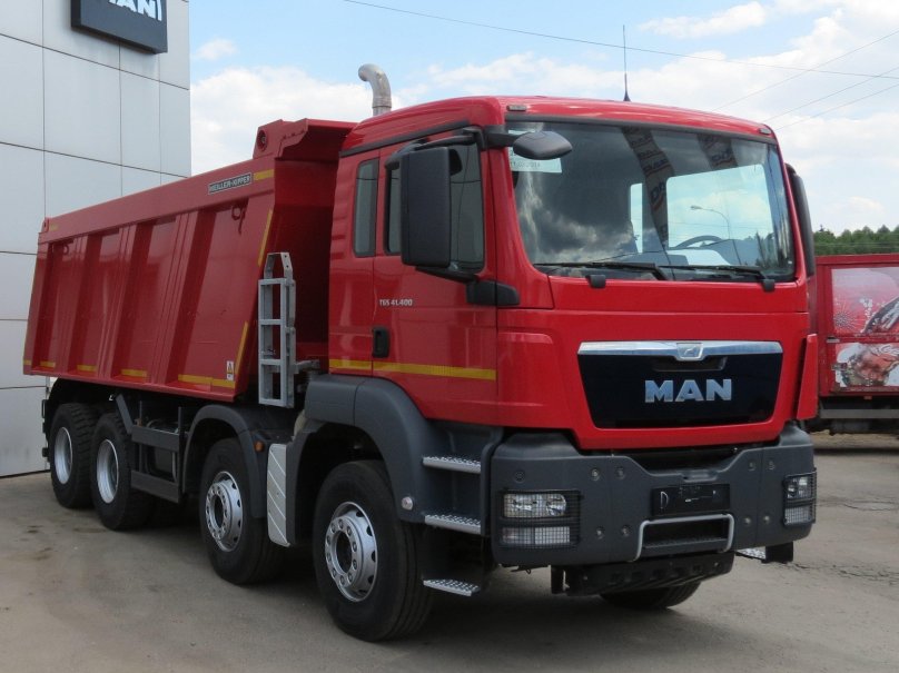 Ман самосвал 8х4